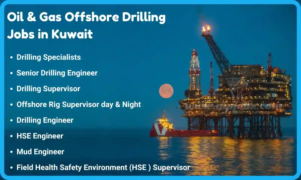 Oil & Gas Offshore Drilling Jobs in Kuwait